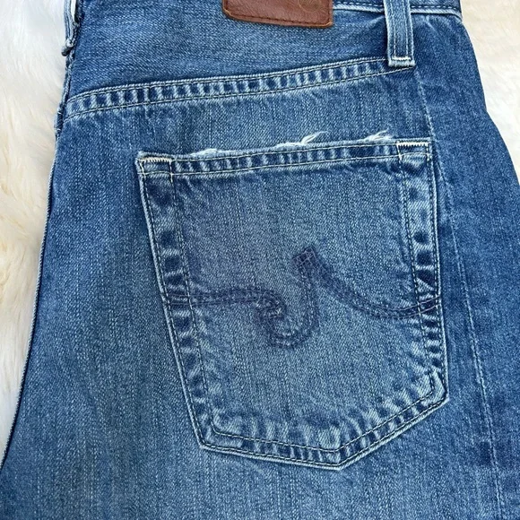 Ag Adriano Hattie Crop Size 27 Denim Jeans - Picture 3 of 7